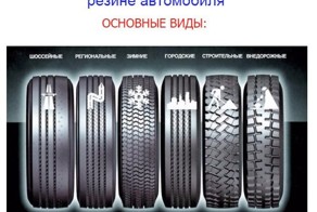 Полезная информация об автомобильной резине