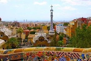 Парк Гуэля - шедевр Антонио Гауди (Испания)
