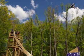 Первый в мире тройной Backflip на мотоцикле