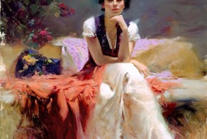 Итальянский иллюстратор и художник Pino Daeni