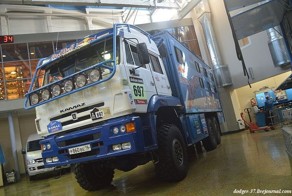 В гостях у KAMAZ Master Team (27 фото)