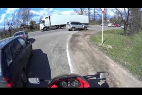 Проспал торможение