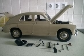 ГАЗ М-20 Победа, модель 1:8