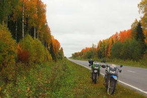 Как мы ездили в Карелию на мотоциклах. День 1-й