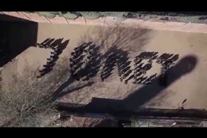 Флэшмоб в колонии - С Днем Победы