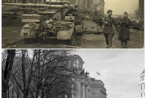 Сравнительная подборка Берлина в военное и мирное время