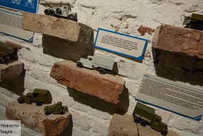 Затонувшие на «Дороге жизни» автомобили воскресли в миниатюрных копиях