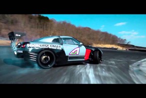 Дрифт на 1000-сильном Nissan GT-R