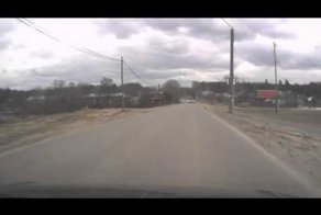 Авария с мотоциклистом в Нижегородской области