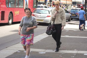 Лондонский мужик и баба