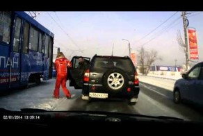 Новогоднее добро на дорогах