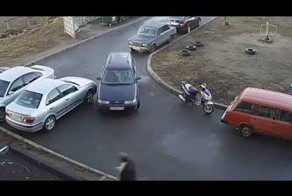 Очередная "богиня" парковки