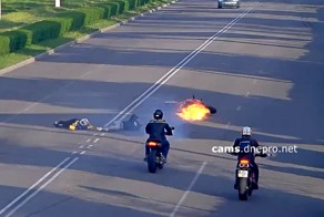 МотоДТП в Днепродзержинске