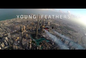 Захватывающий полёт на реактивном ранце-крыле над Дубаем