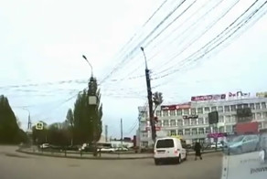 Задержание подозреваемого в угоне автотранспорта