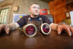 Бытовая техника в стиле стимпанк от белорусского мастера