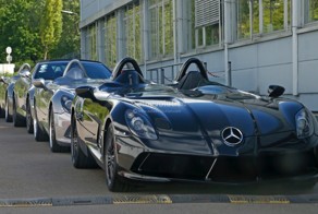 Четыре эксклюзивных суперкара Mercedes SLR McLaren