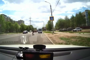 Наезд на школьника