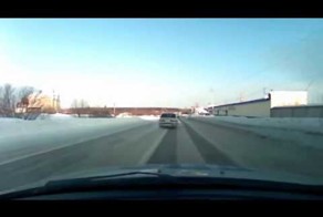 Вежливая погоня ДПС за несовершеннолетним