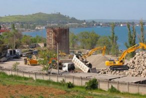 Началось строительство моста через Керченский пролив