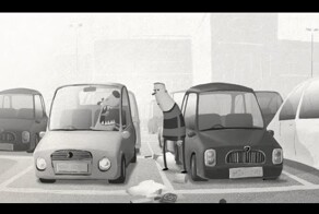 Мультипликационный шедевр “На парковке”. Смешно и поучительно