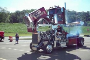 Грузовик - трансформер