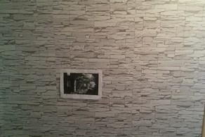 Роспись стенки в прихожей