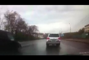 Прилетел со встречки
