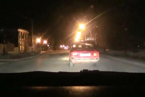 Погоня в Тобольске (фото+видео)