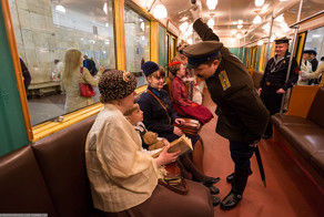 Московскому метро 80 лет! Выставка ретро-вагонов