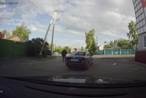 ВАЗ завалил пьяного на Тойоте