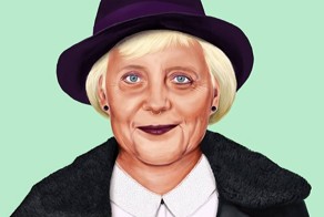 Новые картинки в стиле “Hipstory”: большие политики в образе хипстеров