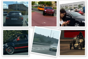 Подборка автомобильных гифок. Часть 109