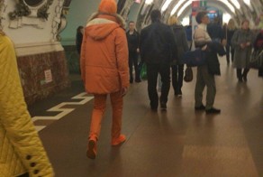 Самые отчаянные модники петербургского метро