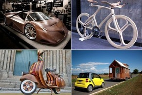 Деревянные средства передвижения (12 фото)