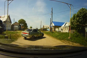 Опасный деревенский ВАЗ