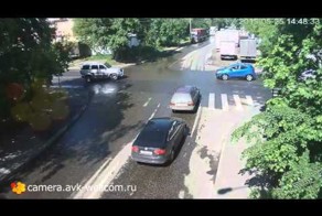 Авария в Люберцах