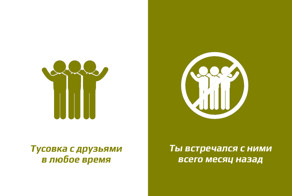 Холостые VS Женатые