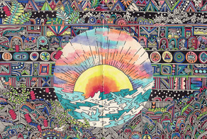 Оригинальные рисунки в записной книжке