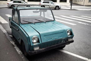 Советская мотоколяска СЗД