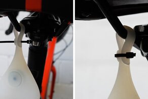 Забавный аксессуар для безопасной ночной езды на велосипеде