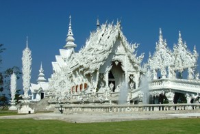 Тайланд. Ват Ронг Кхун - Белый храм