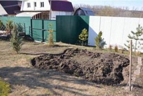 Прудик на участке перед домом, как я сделал пруд