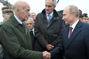 ЧАСТНАЯ встреча Путина и Валери Жискар д' Эстена
