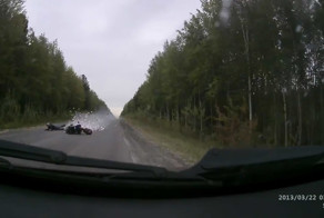 Столкновение на 200 км/ч с собакой