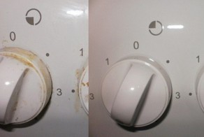 Как очистить ручки у плиты