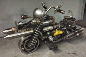 Модель под названием &quot;Мотоцикл №2&quot;