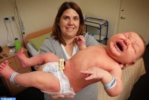 Топ 10 самых больших младенцев