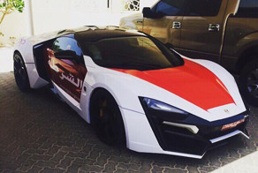Гиперкар Lykan Hypersport для полиции Абу-Даби