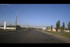 Подскользнулся при обгоне